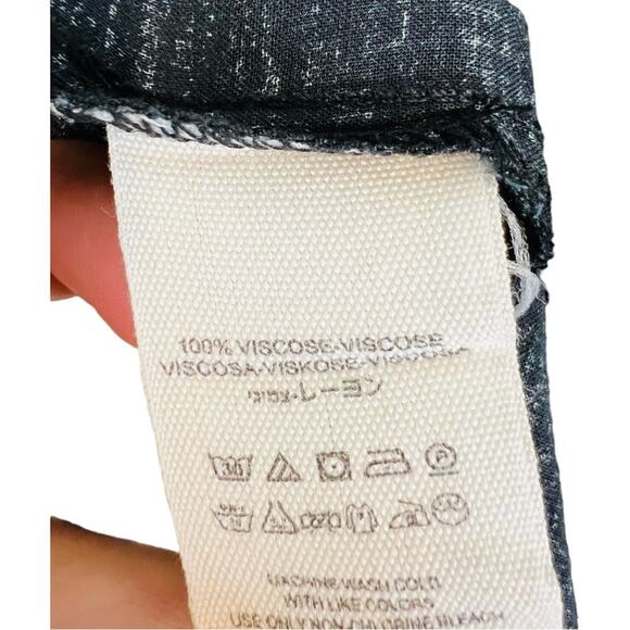 Free People Tuscan Dreams Black Floral Tunic Dress - Picture 10 of 14